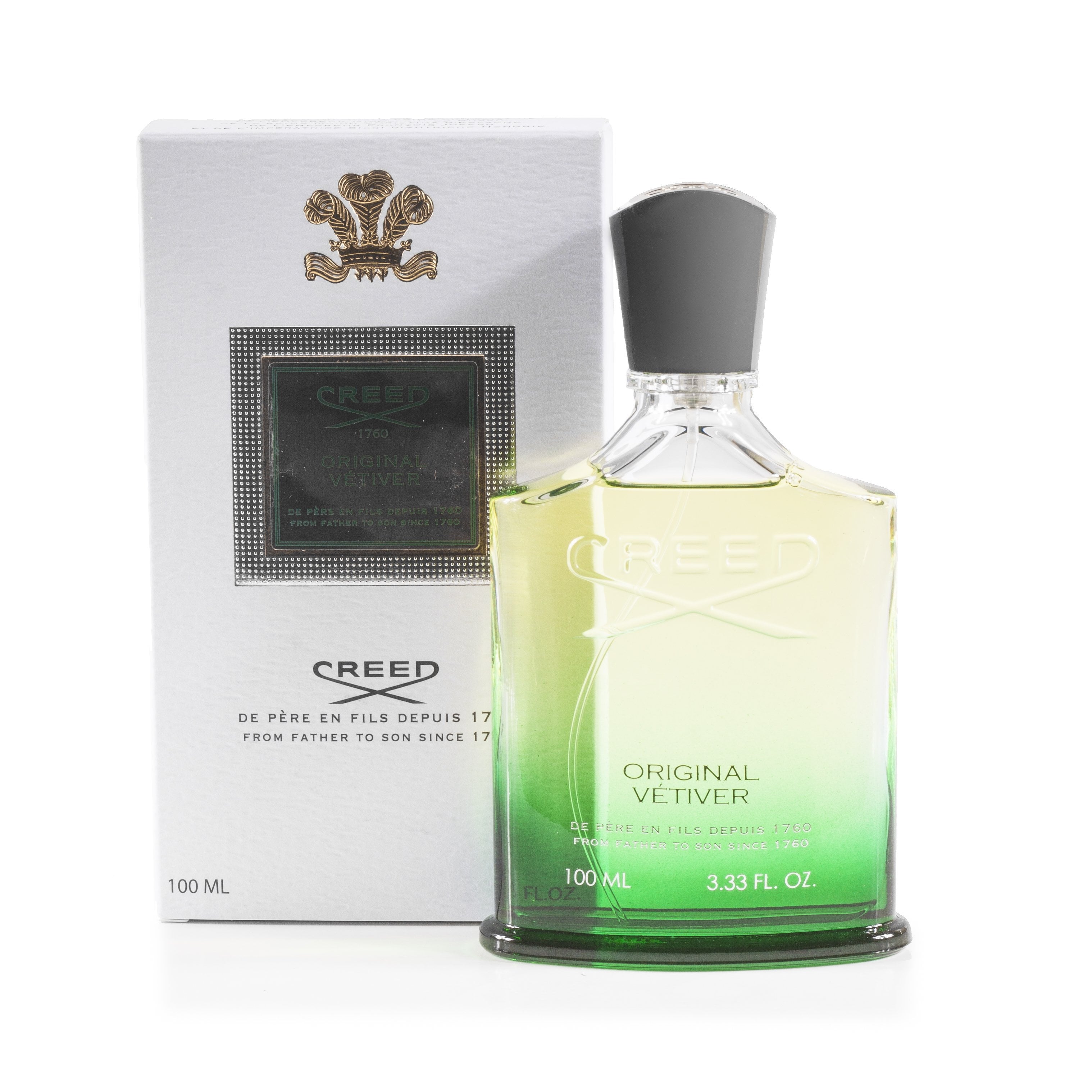 Original Vetiver Cologne for Men - Long Lasting Fragrance with Natural Essential Oils | Perfect for Daily Wear, Office & Special Occasions