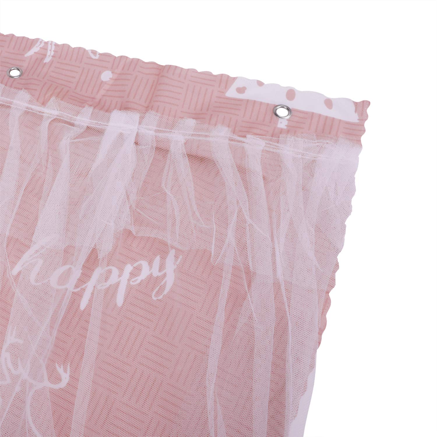 Starsouce Blackout Bed Canopy Curtain for Dorm Bunk Beds - Privacy Bed Shading Net, Dustproof Single Bed Tent with Hanging Rings & Rope - Perfect for College Dorms, Kids Rooms & Privacy Spaces