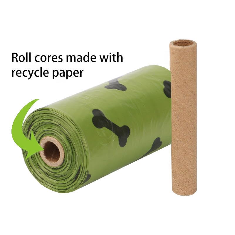 240 Biodegradable Lavender Scented Dog Poop Bags - Leakproof & Extra Strong Pet Waste Bags for Dogs, Puppies & Pets - Perfect for Walks, Parks & Travel - Eco-Friendly Doggie Waste Disposal