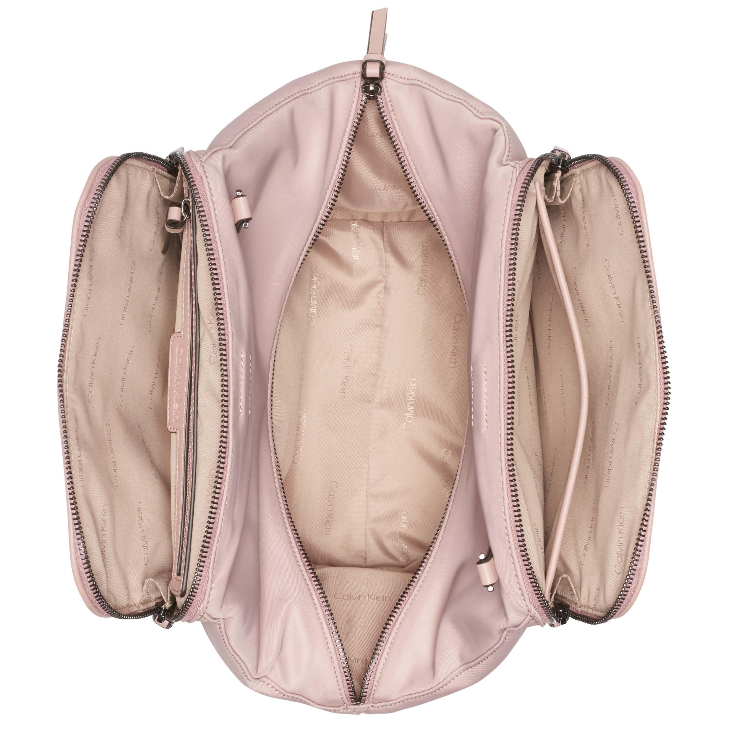 Calvin Klein Marble Triple Compartment Organizational Tote Bag for Women | Large Work Tote with Multiple Pockets | Perfect for Office, Travel & Daily Commute
