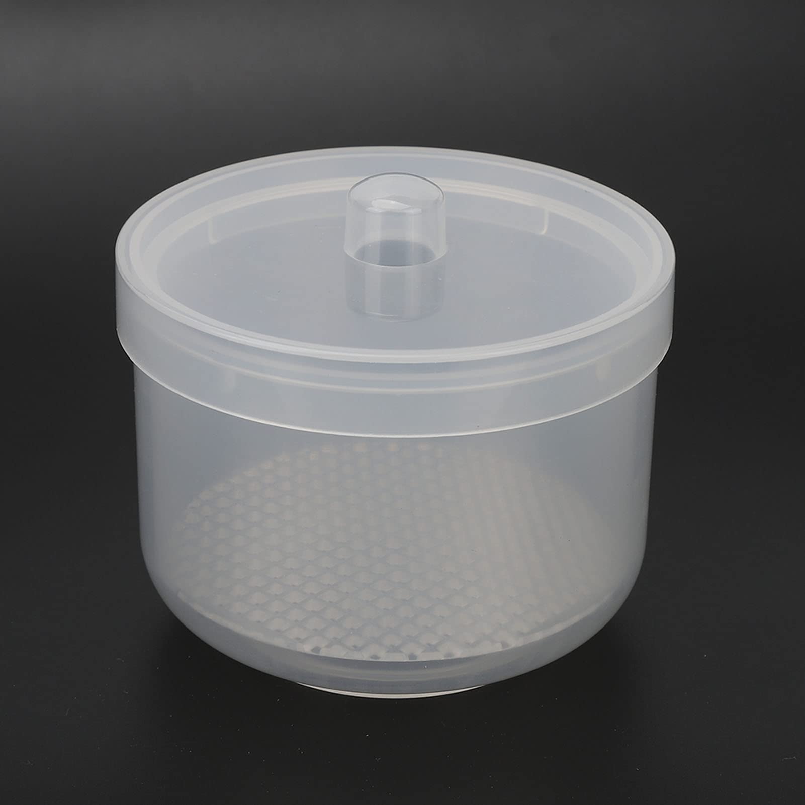 Professional Nail Sterilizer Box with Strainer - UV Sanitizer for Nail Tools, Brushes & Grinding Heads | Portable Storage & Organizer Case for Nail Salon, Home & Travel Use