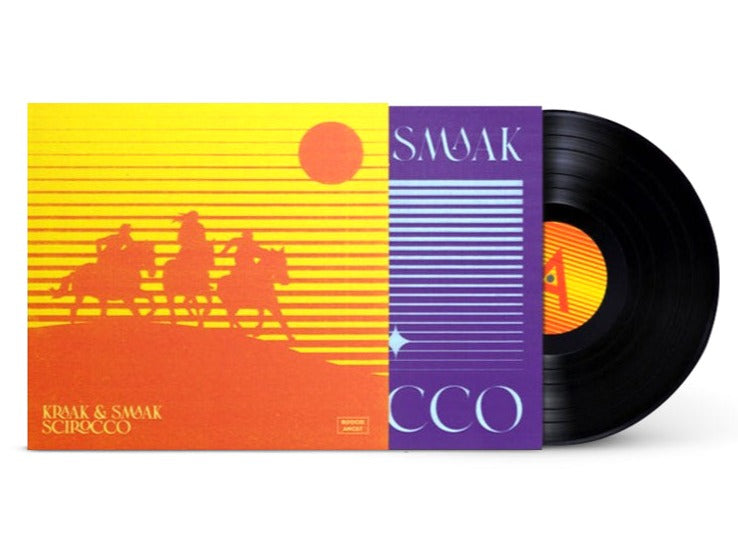 Kraak & Smaak - Scirocco Vinyl Record | Electronic Jazz Funk Music Album | Perfect for Home Listening & DJ Sets