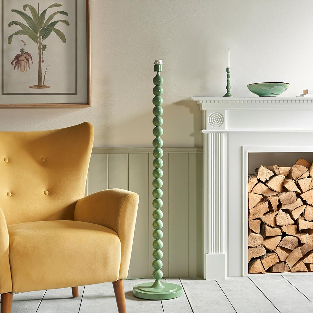 Auralis Ivy Floor Lamp with E27 Socket - Modern Adjustable Standing Light for Living Room, Bedroom & Office - Multiple Finishes Available