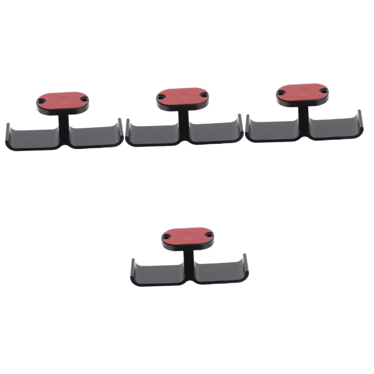 Uonlytech Headset Hanger 4-Pack - Space Saving Headphone Stand Hook for Computer, Gaming & Office Use - Durable Headset Holder for Desk Organization (Perfect for Gamers, Streamers & Remote Workers)