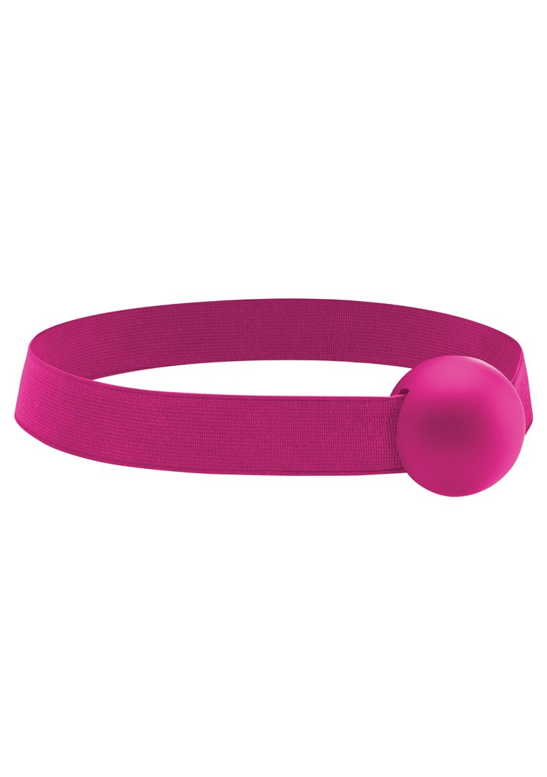 Pink Elastic Ball Gag for BDSM - Comfortable Breathable Adult Toy for Role Play, Bondage & Sensory Play - Perfect for Couples & Beginners