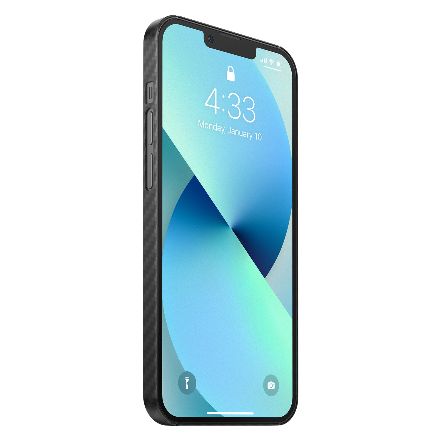 VPA103 iPhone 12/13 Phone Case - Ultra Slim & Durable Genuine Carbon Fiber Protective Cover | Perfect for Everyday Use, Travel & Outdoor Activities