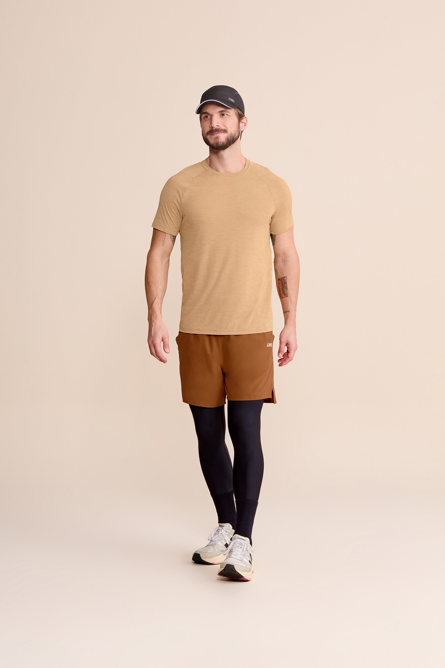 Men's Comfortable Merged T-Shirt - Soft Cotton Blend Casual Tee for Everyday Wear, Gym & Outdoors