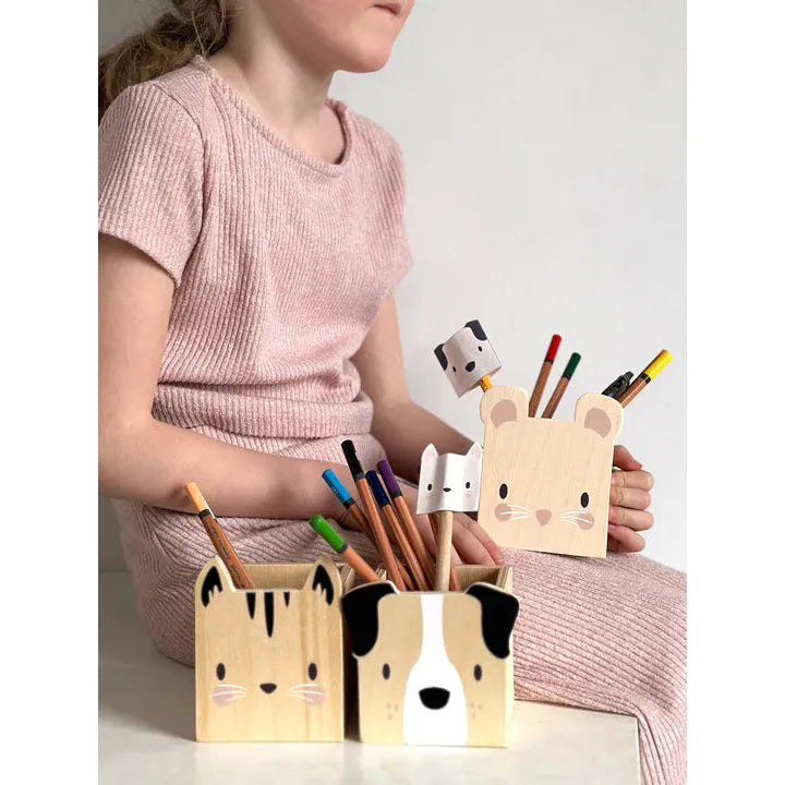 Cute Animal-Shaped Pencil Holders for Desk Organization - Perfect for Kids' School Supplies & Office Stationery Storage