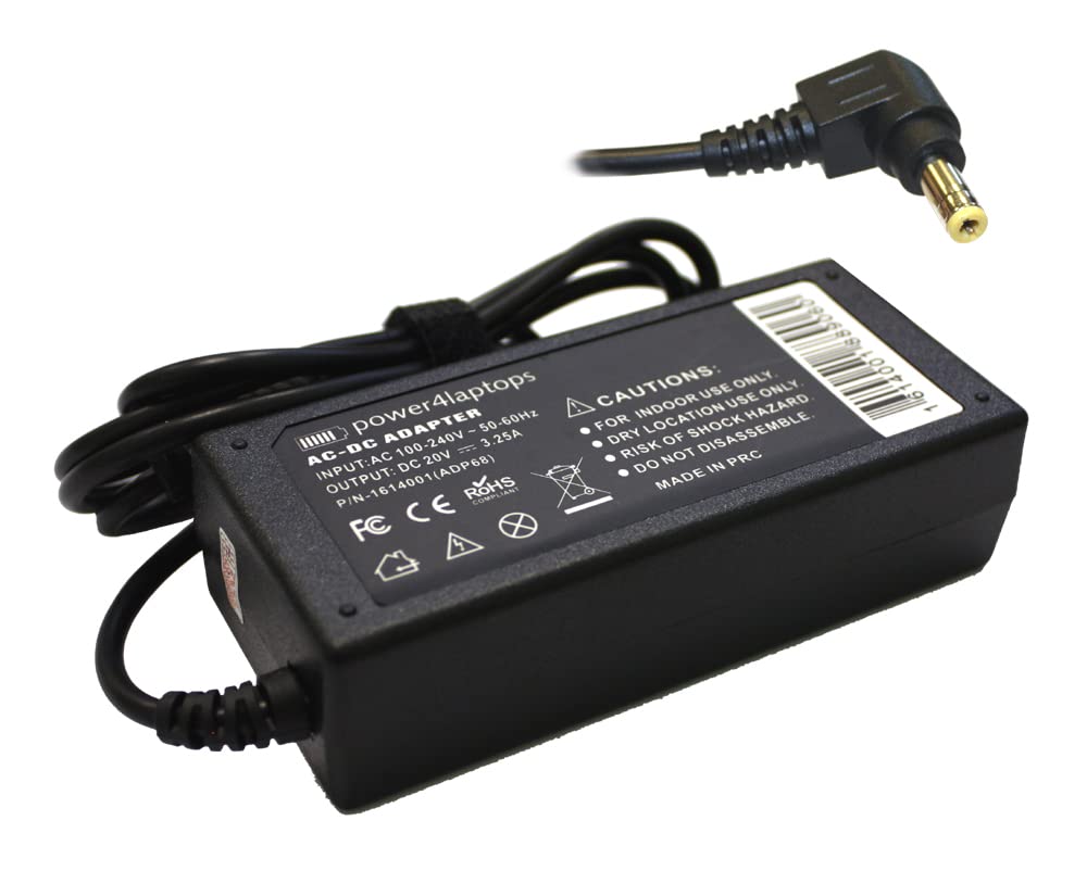Power4Laptops 90W AC Adapter Charger Power Supply for EI Systems E-System 0335C1965 Laptop - Perfect for Home Office & Travel Use