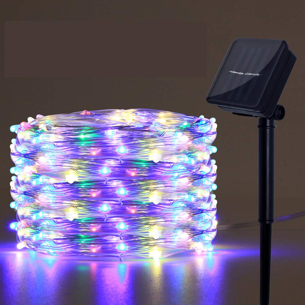 YOYORI 100 LED Solar String Lights Outdoor Waterproof - Copper Wire Fairy Lights for Patio, Garden, Yard, Wedding, Christmas Decor - Perfect for Parties, Backyard, Fence & Holiday Lighting