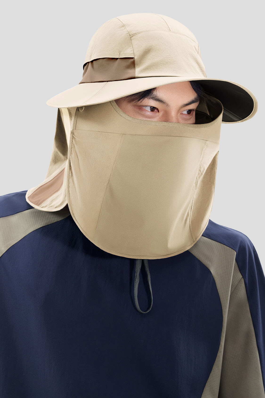 Zero Men's Full Protection Sun Hat UPF100+ - Wide Brim UV Protection for Outdoor Activities, Hiking, Fishing & Beach