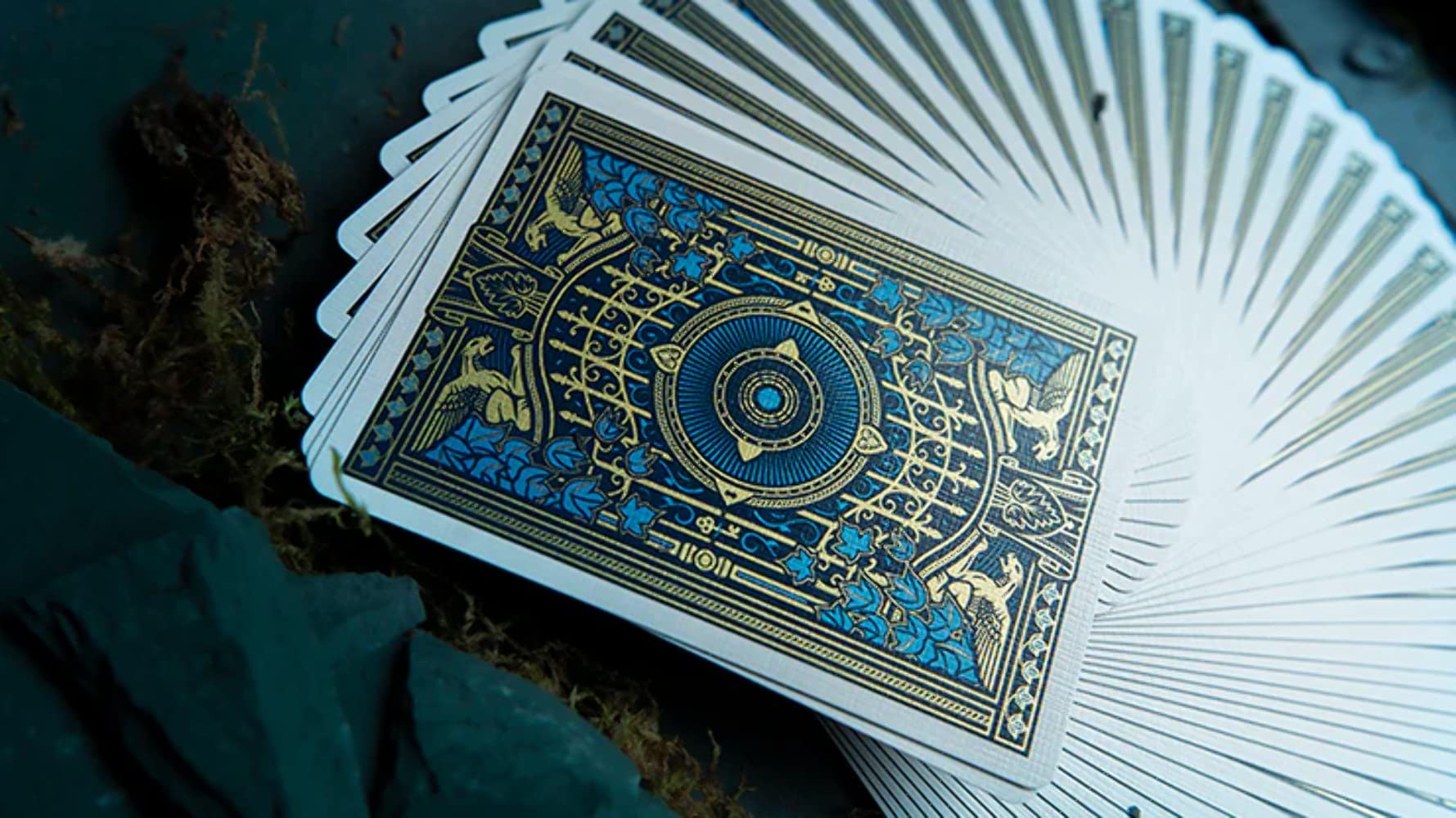 Limited Edition Abandoned Deluxe Playing Cards by Dynamo - Premium Collectible Card Deck for Magic Tricks, Poker Games & Gift Giving