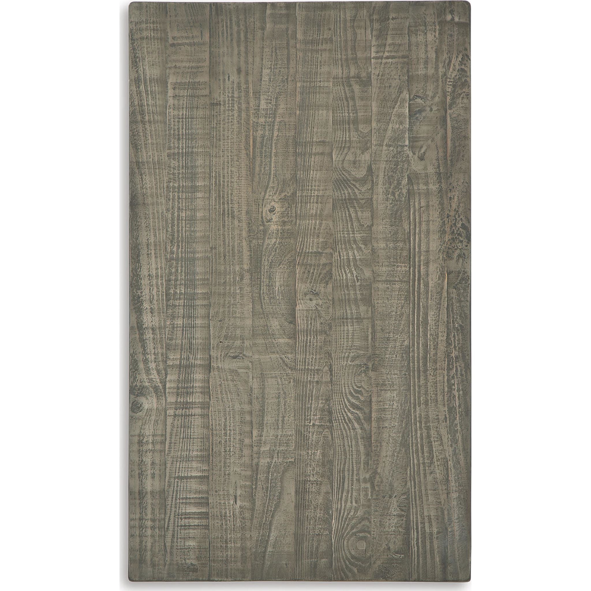 Brennegan Modern Coffee Table - Gray & Black Finish for Living Room, Lounge & Office Decor