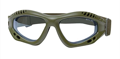 Olive Drab / Clear