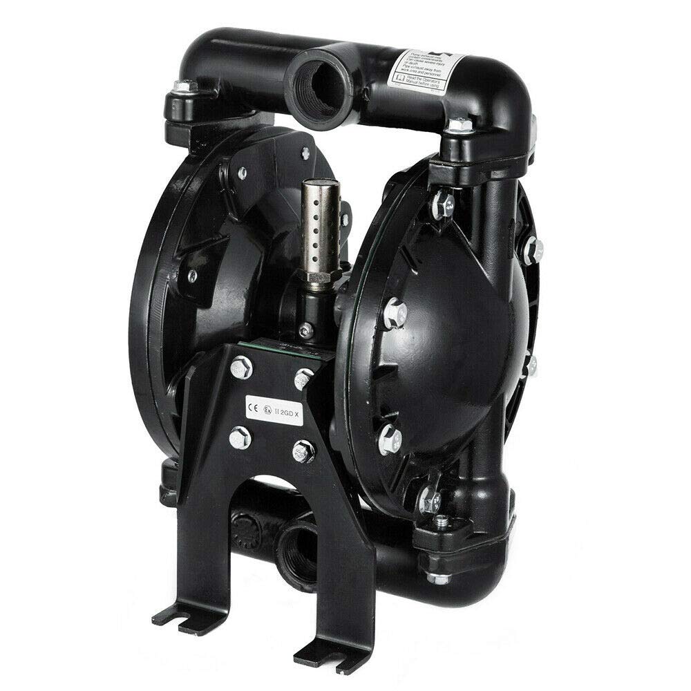 35GPM Air-Operated Double Diaphragm Pump - QBY4-25L Heavy Duty AODD Pump with 1