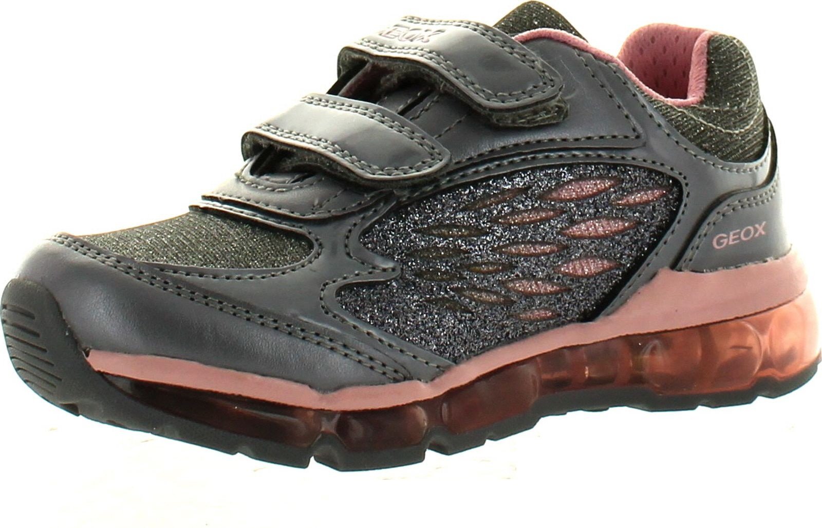 Geox Girls Android GB Fashion Sneakers - Comfortable & Stylish Kids Shoes for School, Play & Everyday Wear