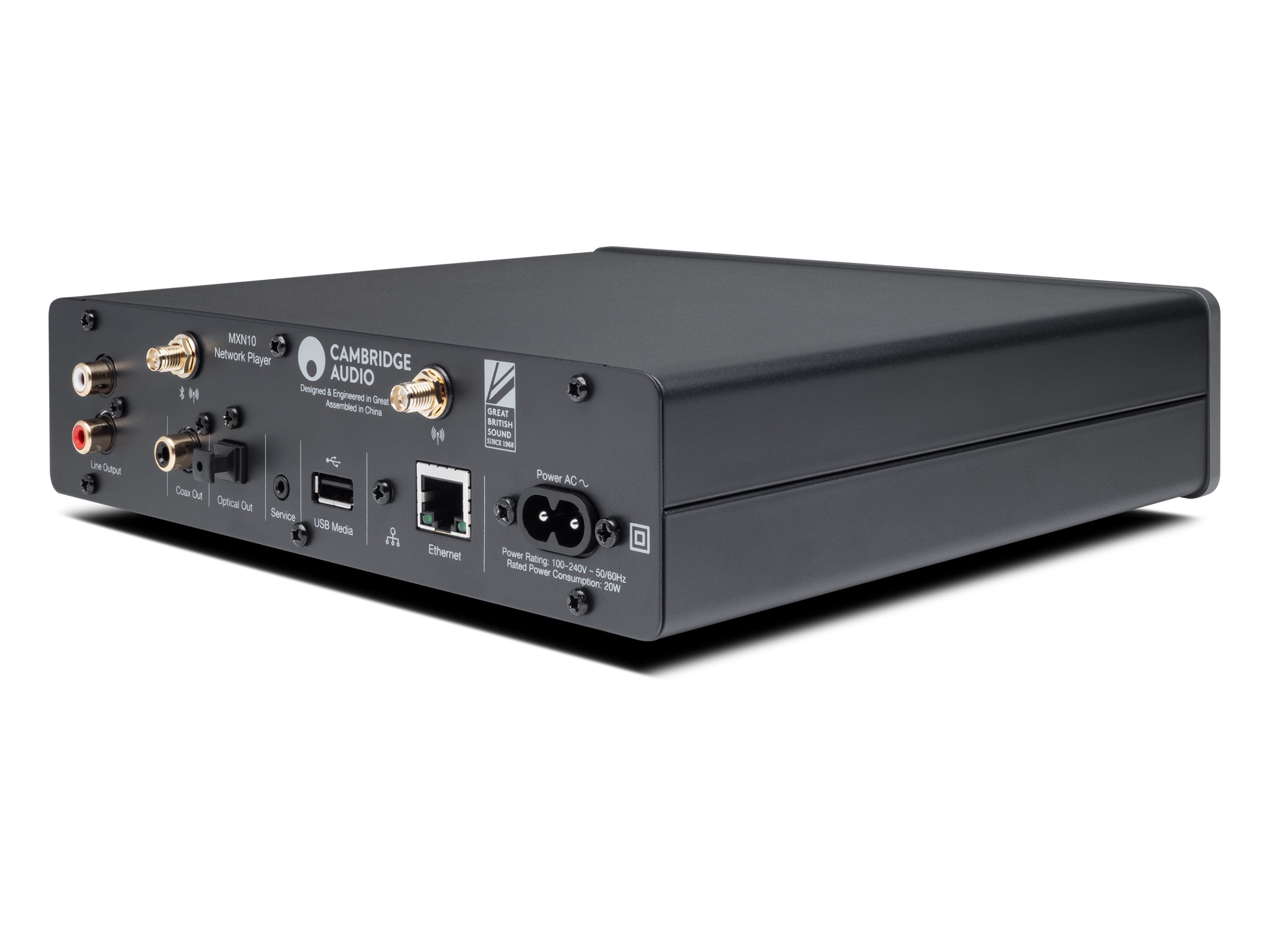 Cambridge Audio MXN10 Network Music Streamer - High-Resolution Wireless Audio Player for Home & Office | Perfect for Multi-Room Music Streaming & Hi-Fi Systems