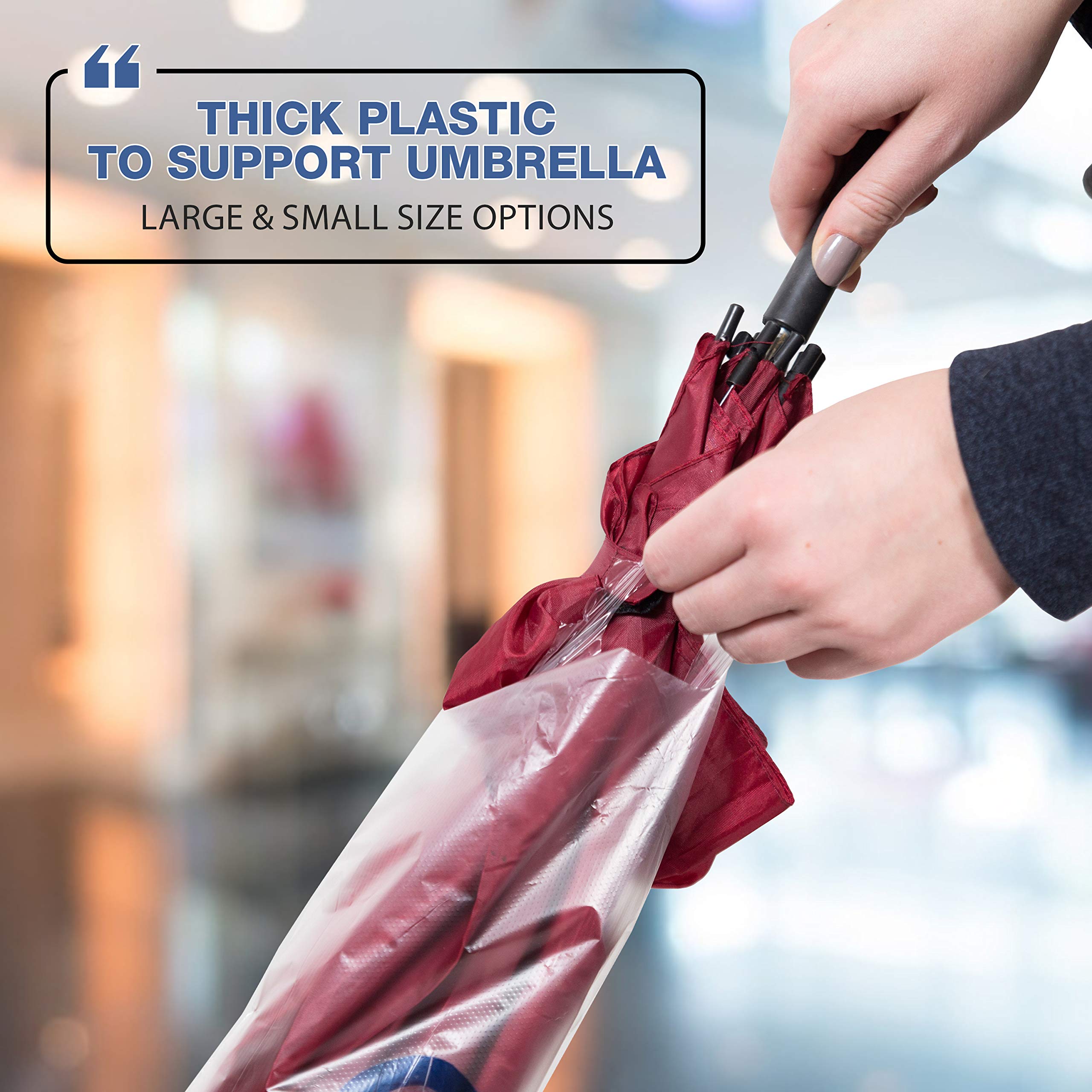 1000-Pack Universal Fit Umbrella Bags | 28