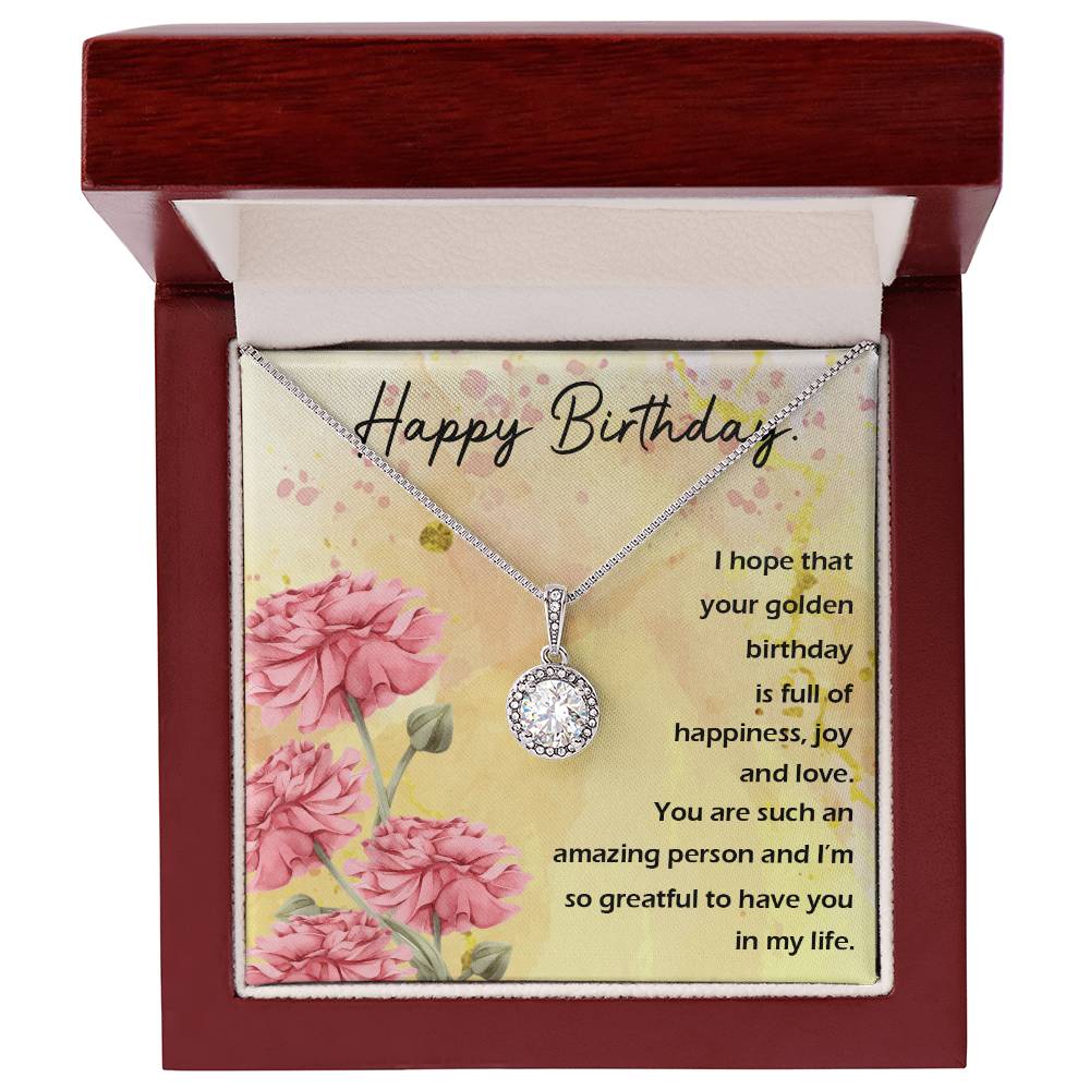 Birthday Gifts for Women - Personalized Necklace Jewelry with Message Card - Perfect Gift for Wife, Girlfriend, Best Friend - Great for Anniversaries, Valentine's Day & Special Occasions