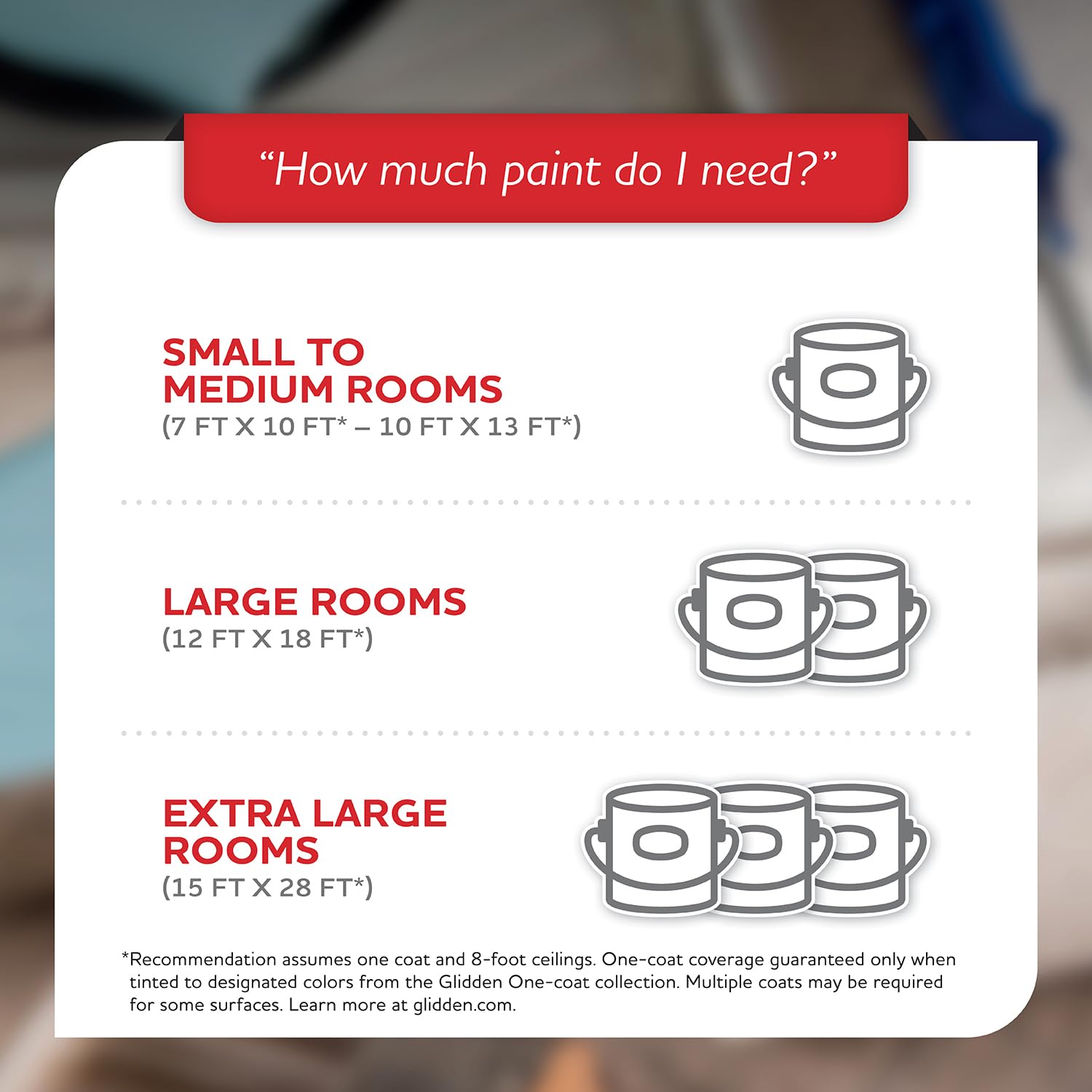 Glidden Interior Paint + Primer - 1 Gallon, Teal/Aqua (Kingston Aqua), One Coat Coverage, Eggshell Finish - Perfect for Living Rooms, Bedrooms & Home Decor Projects
