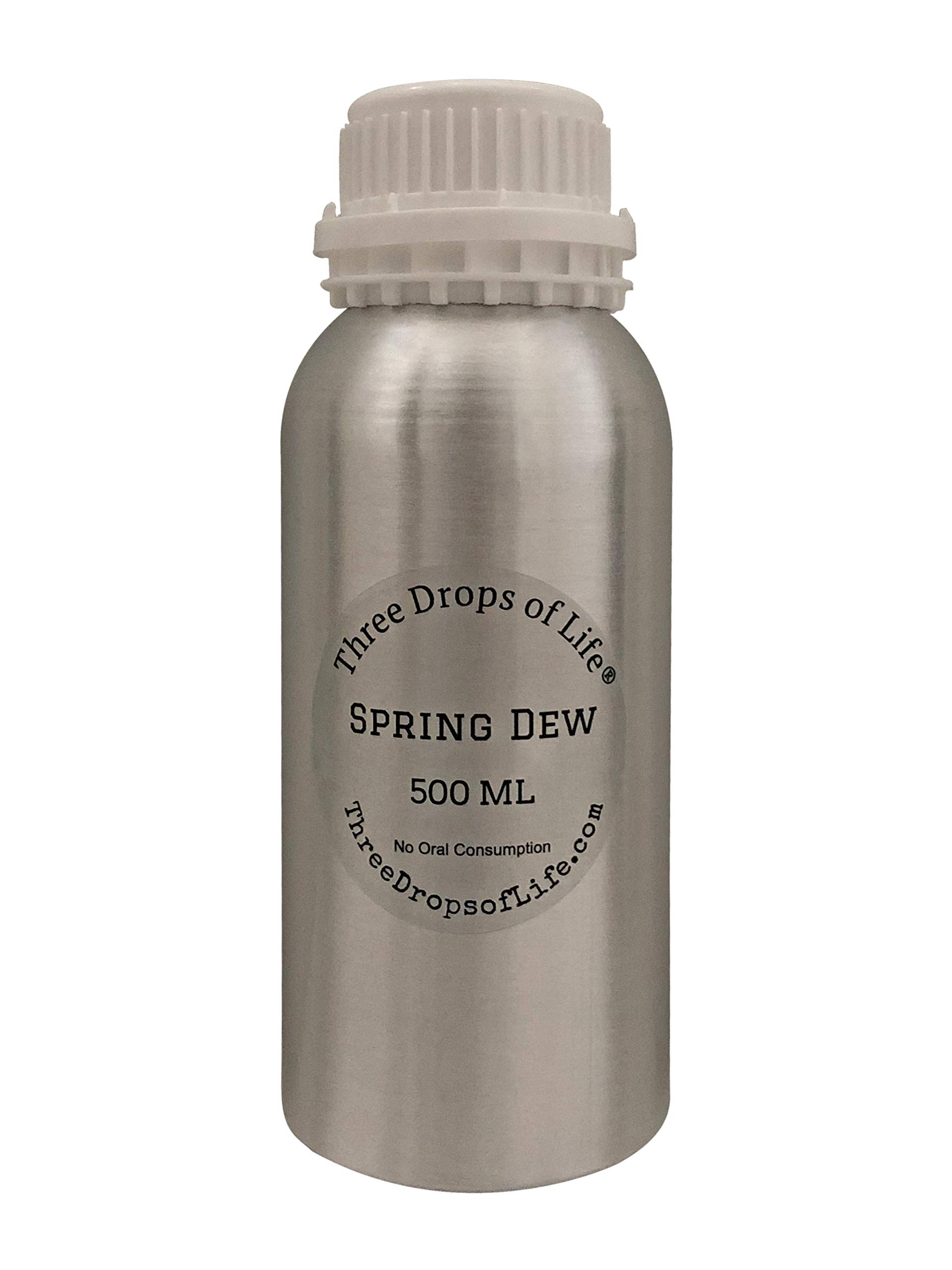 Premium Cold Air Diffuser Essential Oils - 500ML Aromatherapy Fragrance Oil Set (Spring Dew Scent) for Home Relaxation, Yoga & Spa