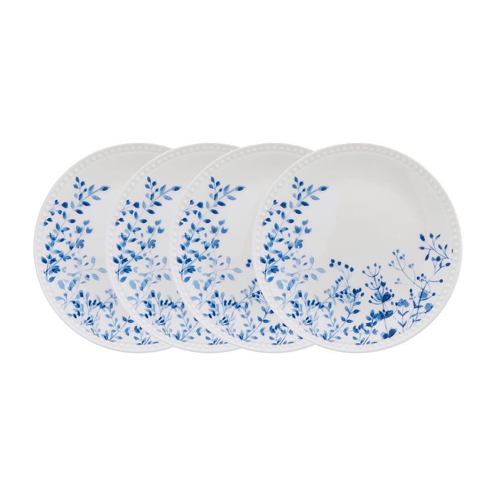 Taryn Set of 4 Elegant Salad Plates - Perfect for Dinner Parties, Family Gatherings & Everyday Use