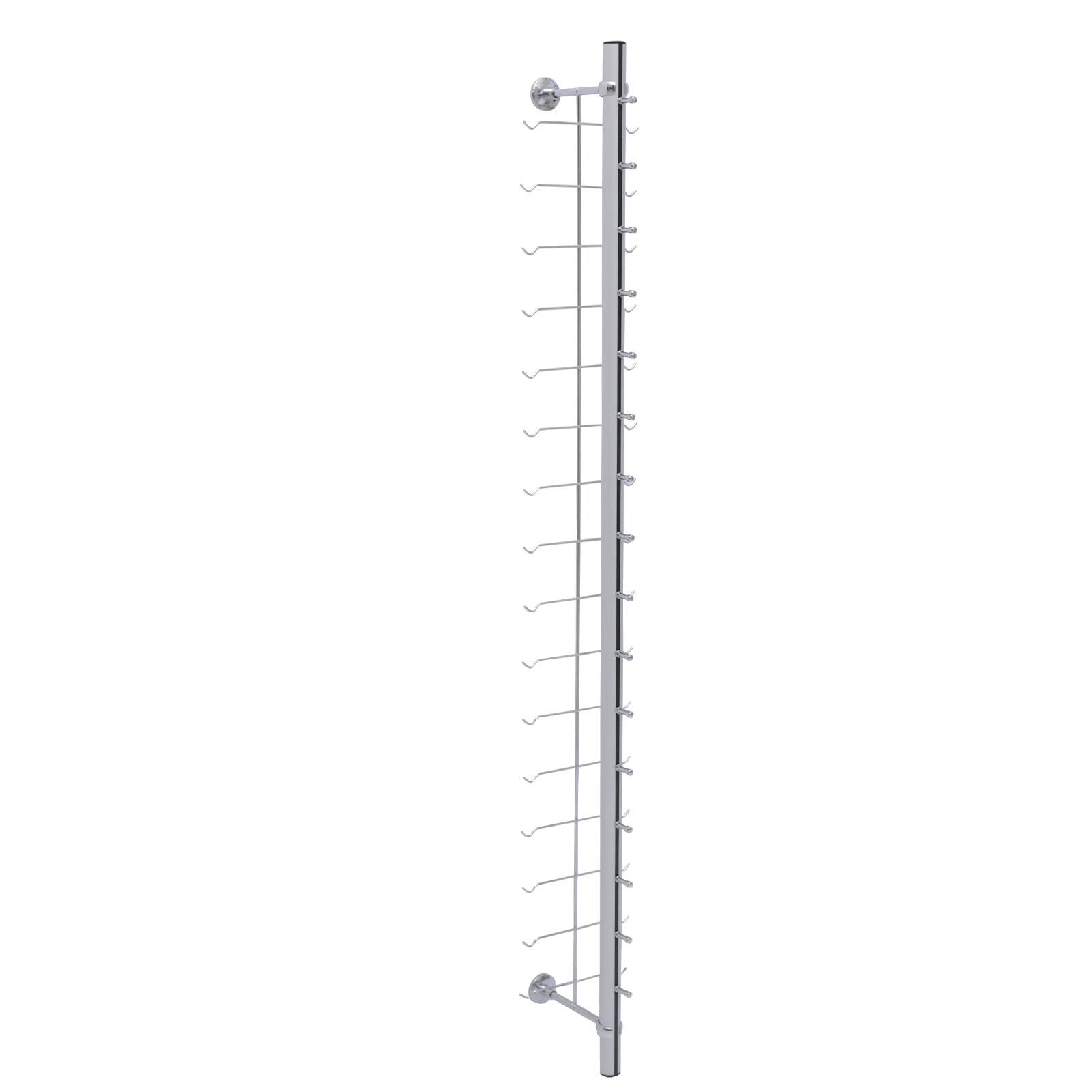 10-Piece Glasses Rack Set - 4ft Eyeglass Frame Stand Holds 16 Frames, Sunglasses Holder & Organizer for Eyewear Storage - Perfect for Retail Display, Home Decor, and Optical Shop Organization