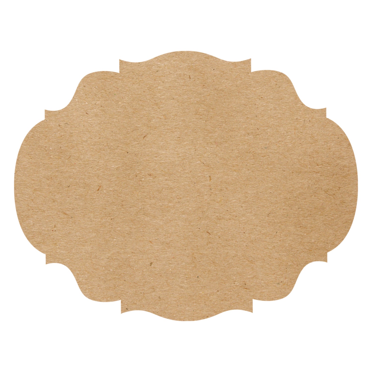 Eco-Friendly Kraft French Frame Placemats for Dining - Perfect for Home, Restaurant & Party Decor