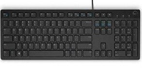Dell KB216 Wired USB Keyboard - Chiclet Style, Spill-Resistant, Quiet Typing - Perfect for Office, Home & Gaming (Black)