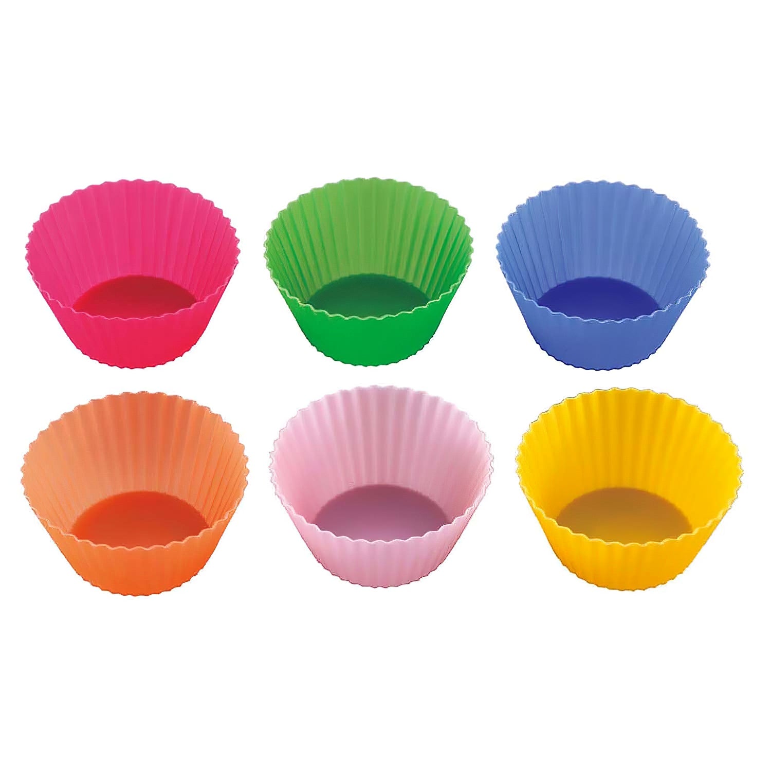 Non-Stick Silicone Muffin Cups - Reusable Baking Liners for Cupcakes, Muffins & Mini Pies - Perfect for Home Baking, Parties & Holiday Treats