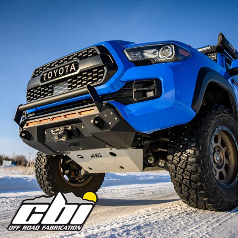 16-23 Toyota Tacoma CBI Off-Road Covert Series Front Bumper - Heavy Duty Steel Bumper for Off-Roading & Overlanding Adventures