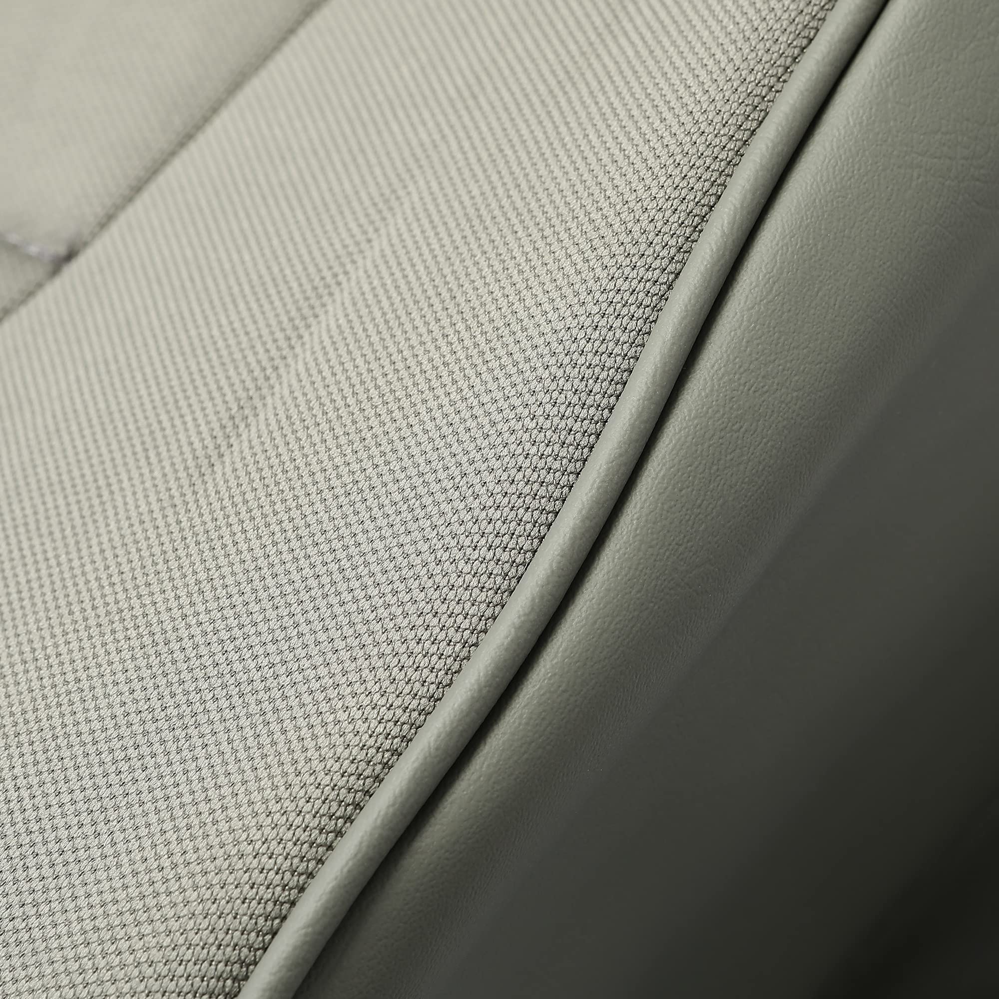Kojem Grey Bench Seat Covers for Toyota Pickup SR5/DLX Extended/Base Standard Cab 1987-1994 - Durable Upholstery Replacement with Headrest - Perfect for Truck Restoration & Off-Road Adventures