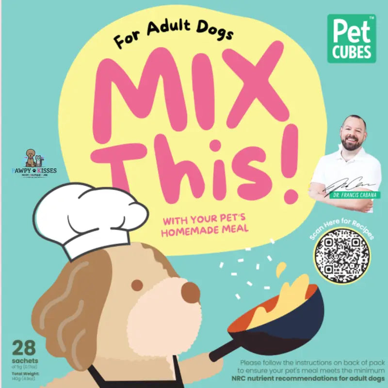 Mix This! All Life Stages Pet Supplement - 28 Sachets | 5% OFF New Launch | Supports Joint Health, Digestion & Coat Shine for Dogs & Cats