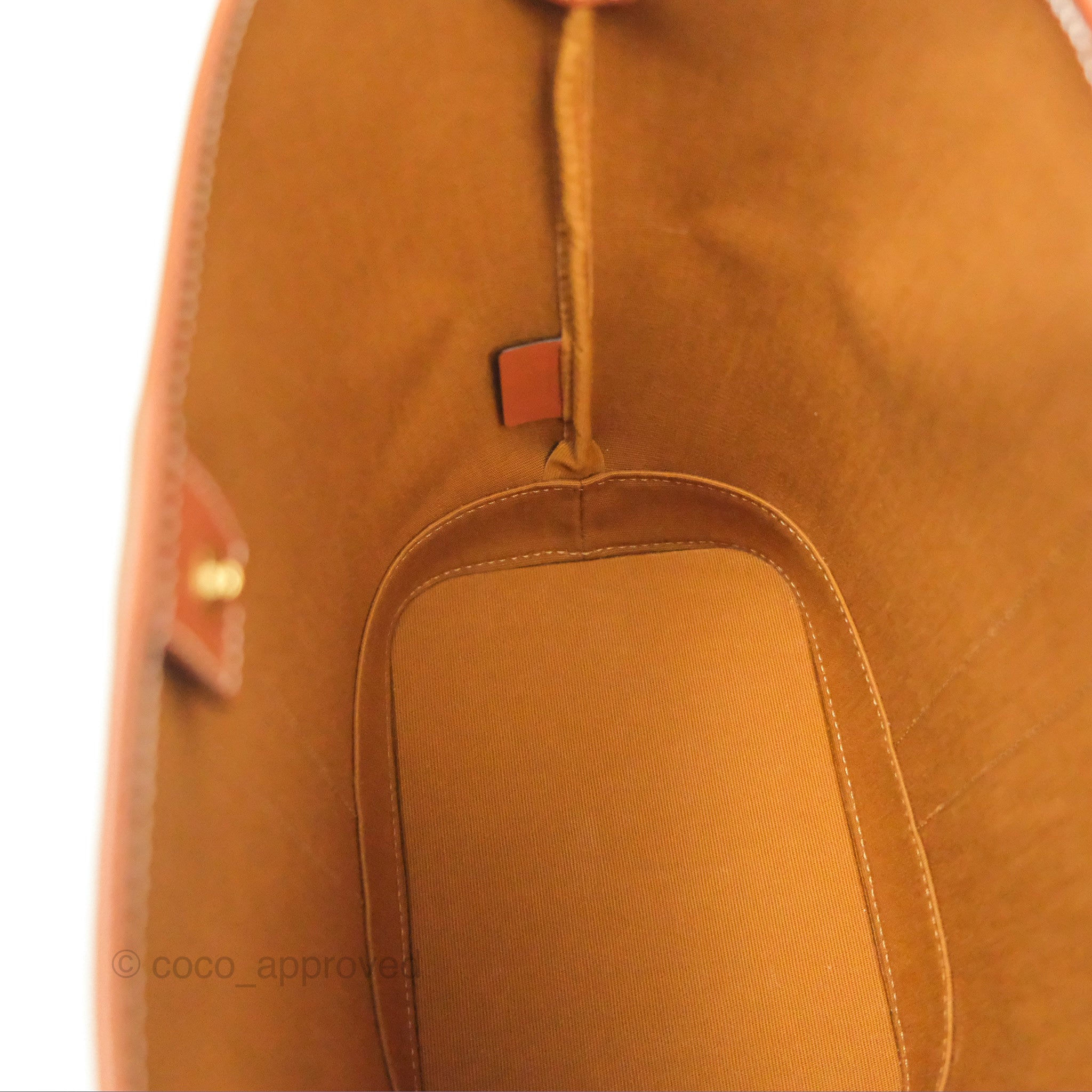 Celine Small Bucket Bag in Triomphe Canvas & Tan Calfskin Leather - Perfect for Everyday Use, Work & Travel