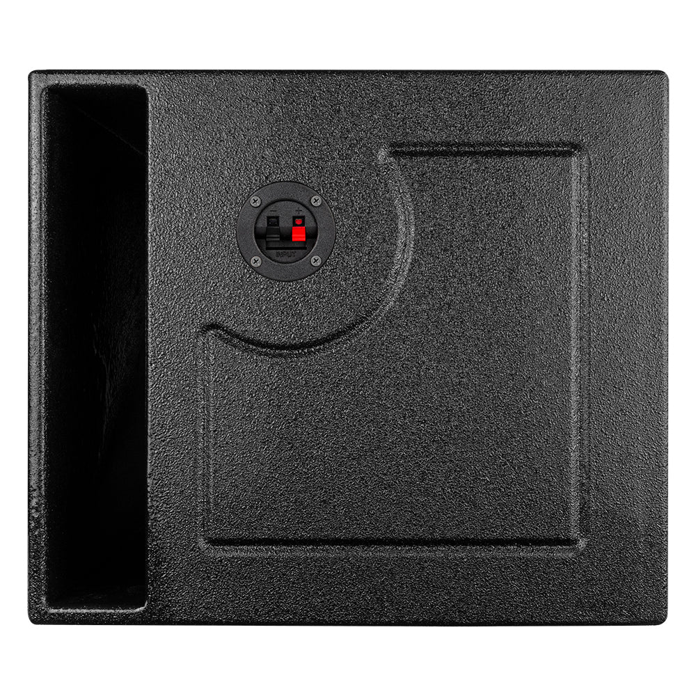 ENS 112SPB Ported Subwoofer Enclosure for 12-Inch Car Audio Subwoofers - High Performance Bass Box for Trucks, SUVs and Custom Car Audio Systems
