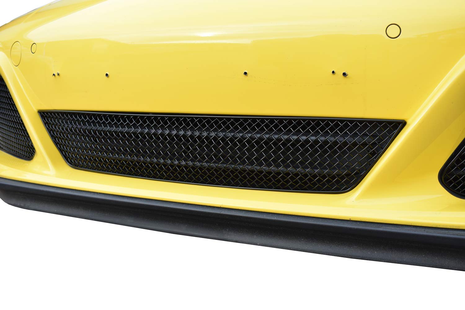 Zunsport Porsche Carrera 991.2 Center Grill - Black Finish (2016-2019) | Front Bumper Mesh Grille Replacement | Perfect for Car Protection & Enhanced Style