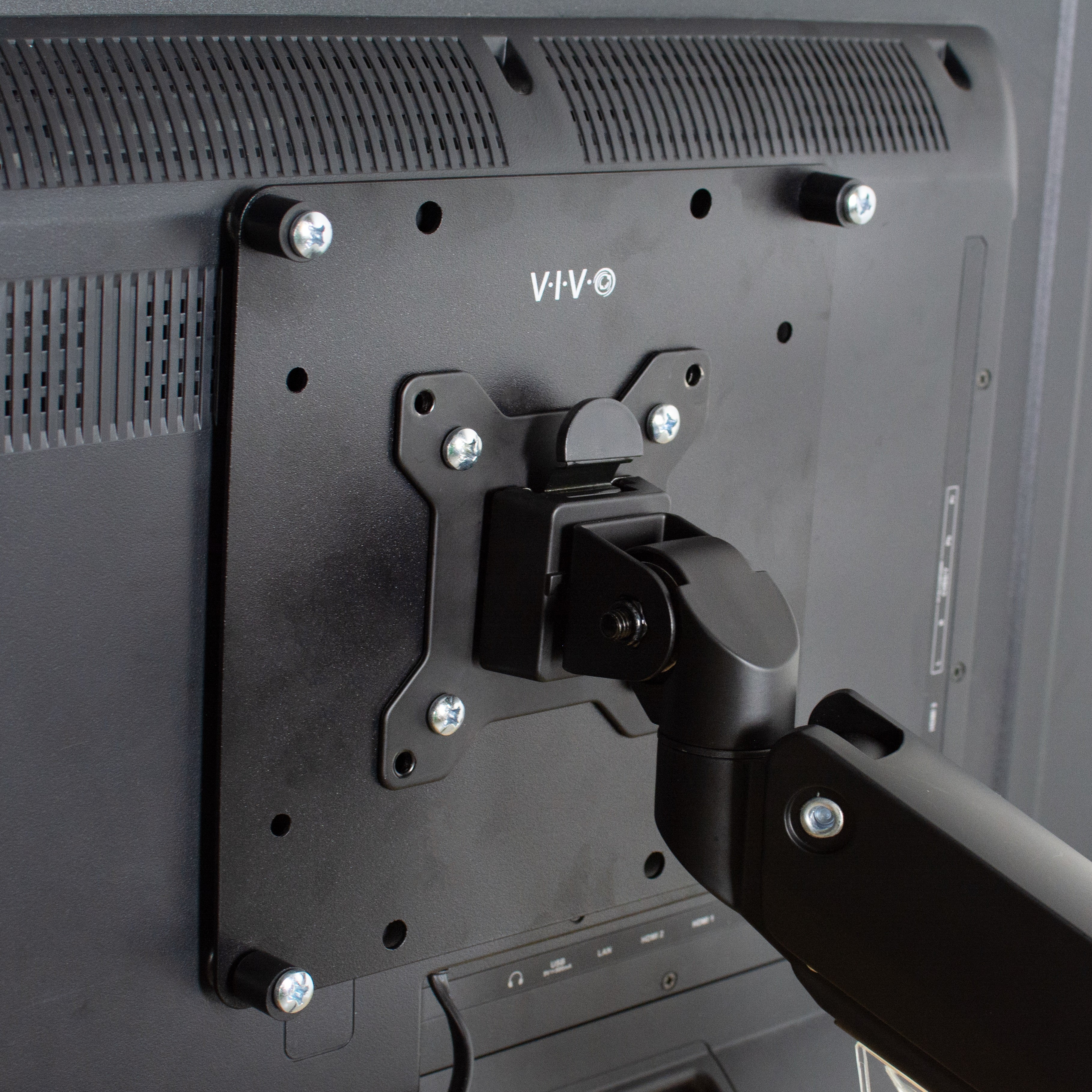Universal VESA Monitor Mount Adapter 50x50mm to 200x200mm Bracket - Compatible with TVs, Computer Screens & Gaming Monitors for Home & Office Setup