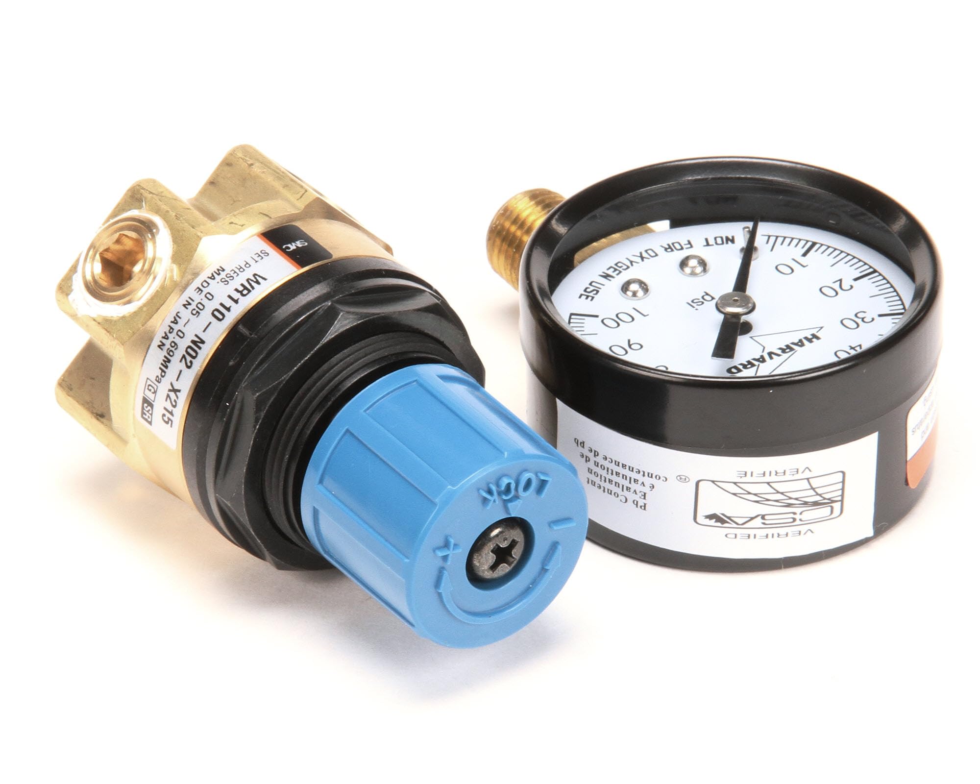 Blodgett Oven 51128 Water Regulator Assembly Replacement Part - Compatible with Commercial Pizza & Bakery Ovens - Perfect for Restaurant Kitchen Equipment Repair