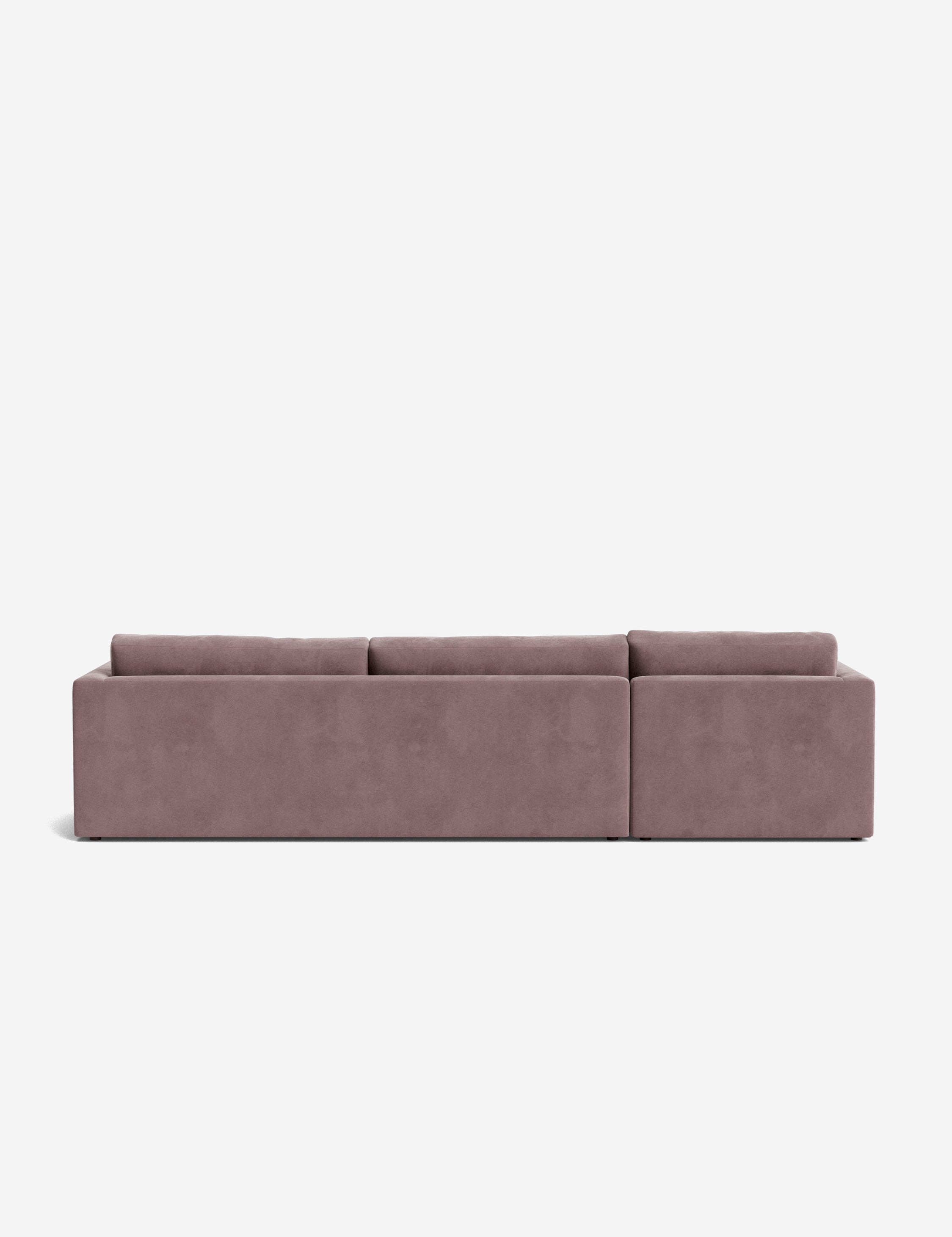 Durham Chaise Sectional Sofa - Modern L-Shaped Couch with Chaise Lounge | Comfortable Fabric Sofa Set for Living Room, Family Room & Lounge Areas