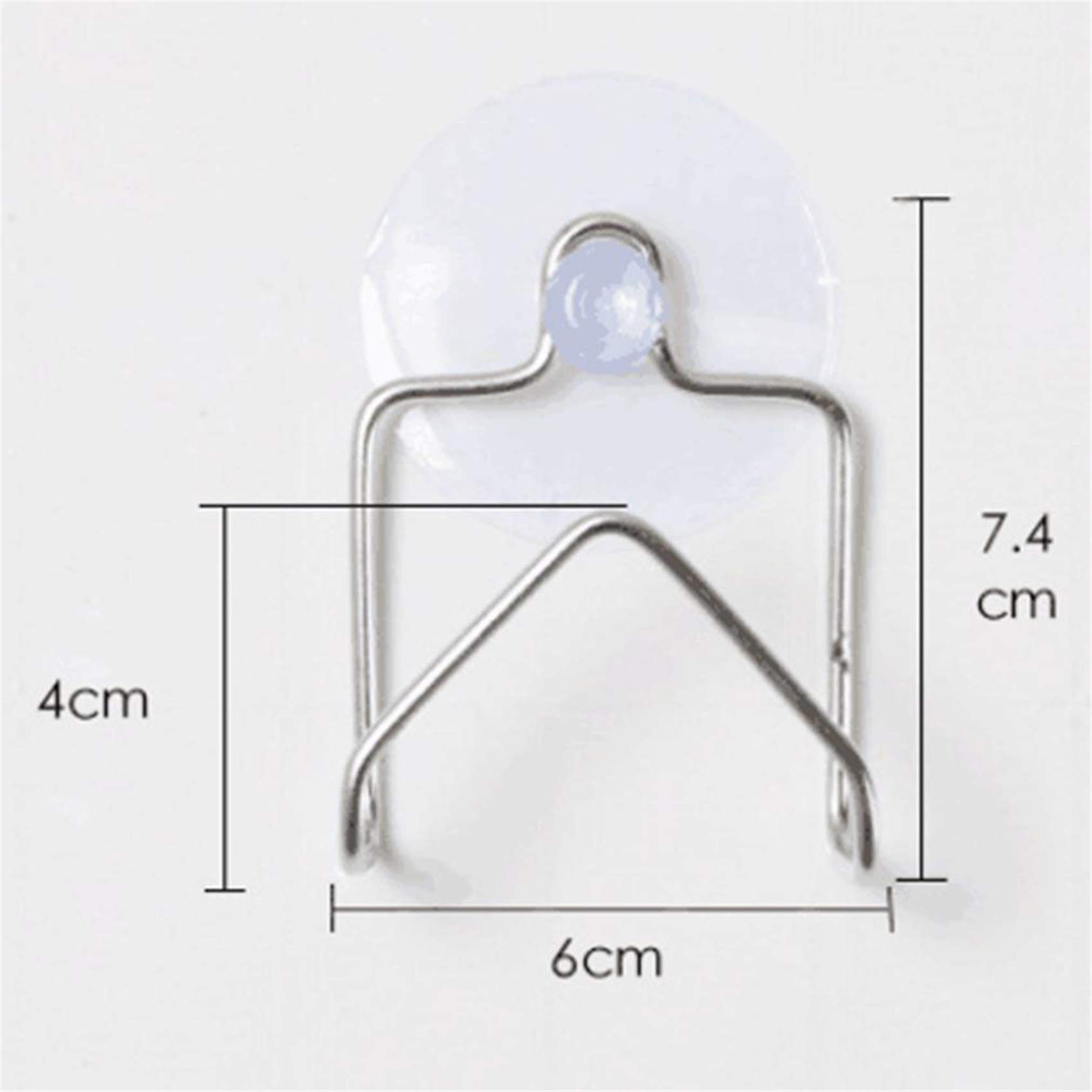 Stainless Steel Kitchen Sink Sponge Holder with Adhesive Hook - Organize Sponges & Cleaning Tools by Sink for Easy Access