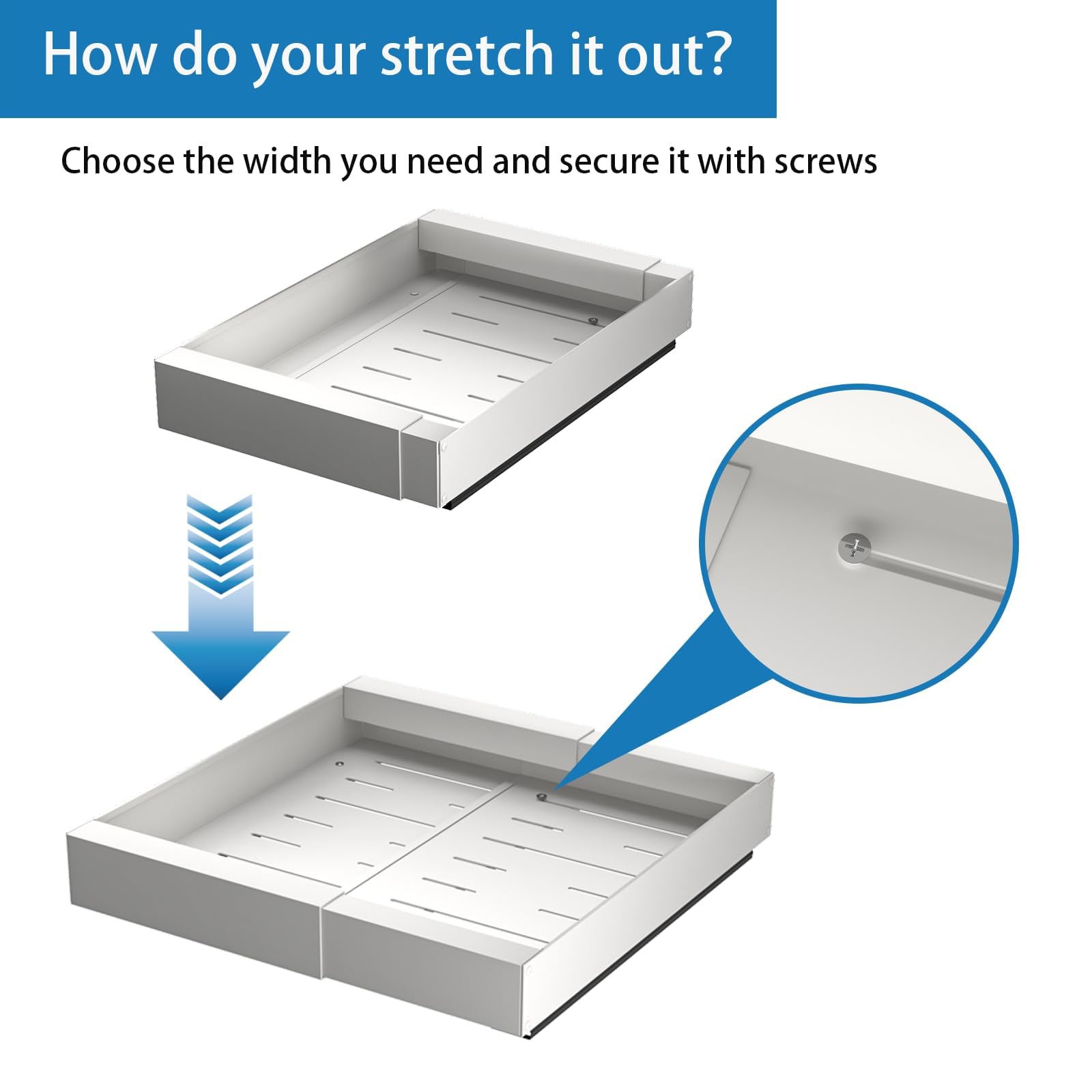 Expandable Pull Out Cabinet Drawers Organizer - 21