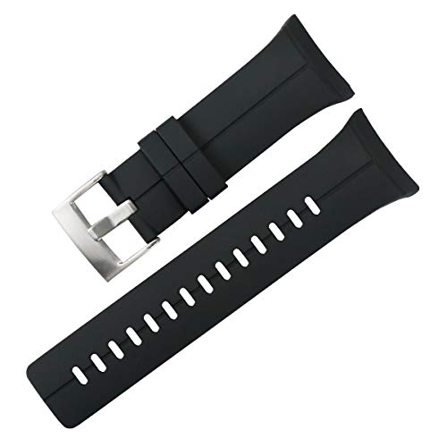 Black silver buckle