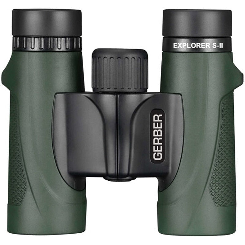 Gerber Explorer S II 8x25 BAK4 Binoculars - Compact & Lightweight for Hiking, Bird Watching, Travel & Outdoor Adventures
