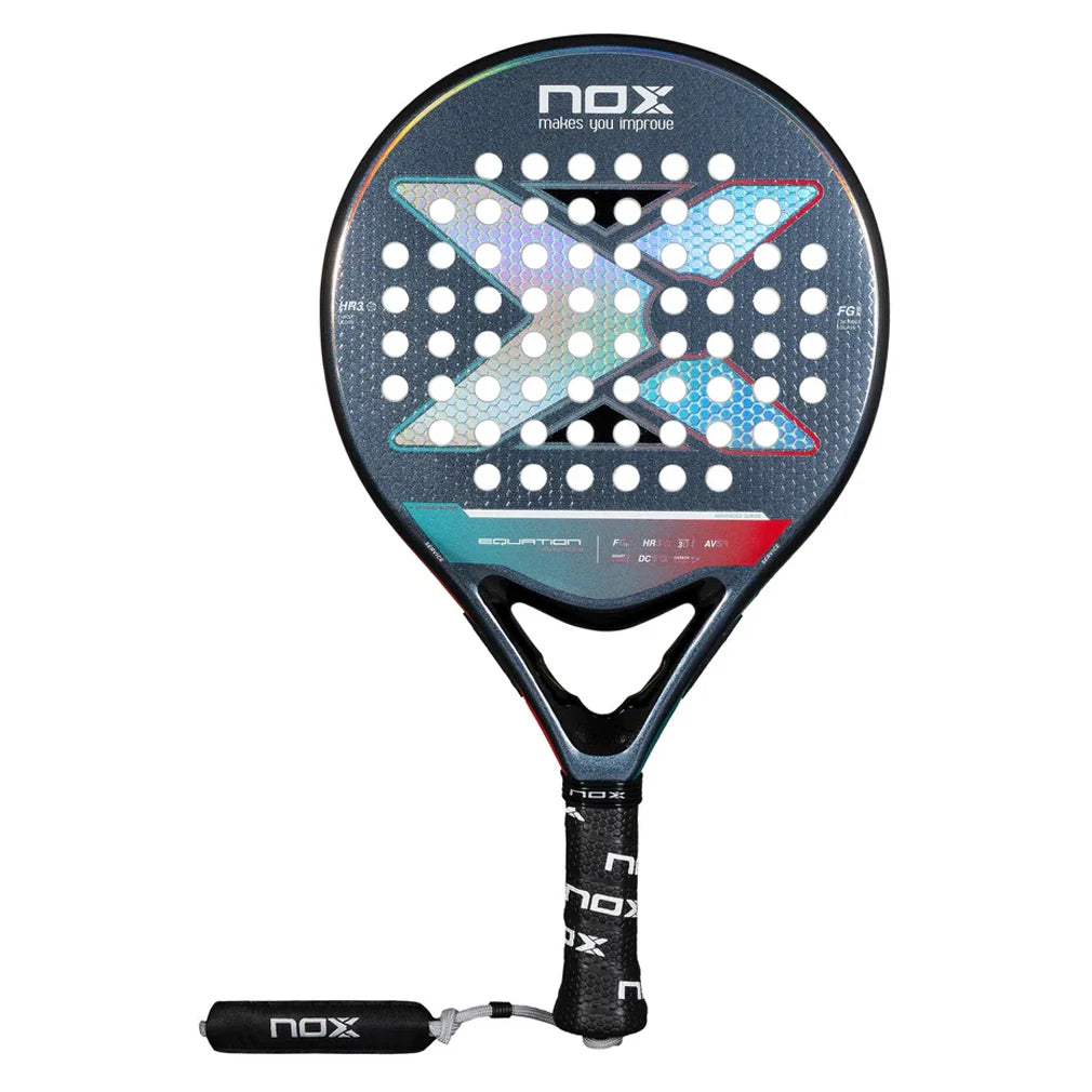 Equation Light Padel Racquet - Carbon Fiber Paddle Tennis Racket for Men & Women | Perfect for Outdoor & Indoor Court Games