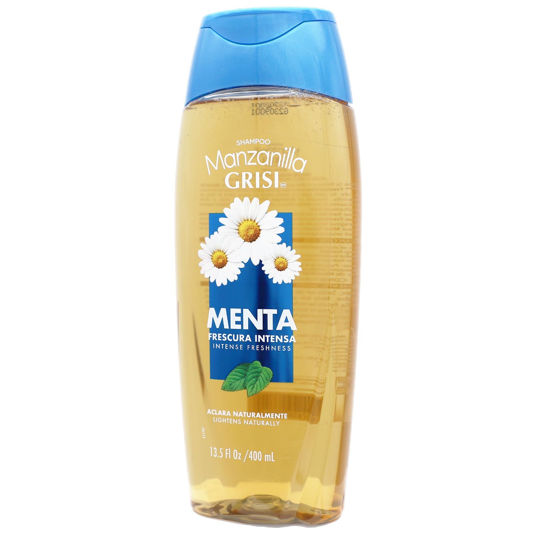 Grisi Manzanilla-Menta Shampoo 400ml (2-Pack) - Chamomile & Mint Hair Care for Dry Scalp - Perfect for Daily Use & Salon-Quality Results at Home