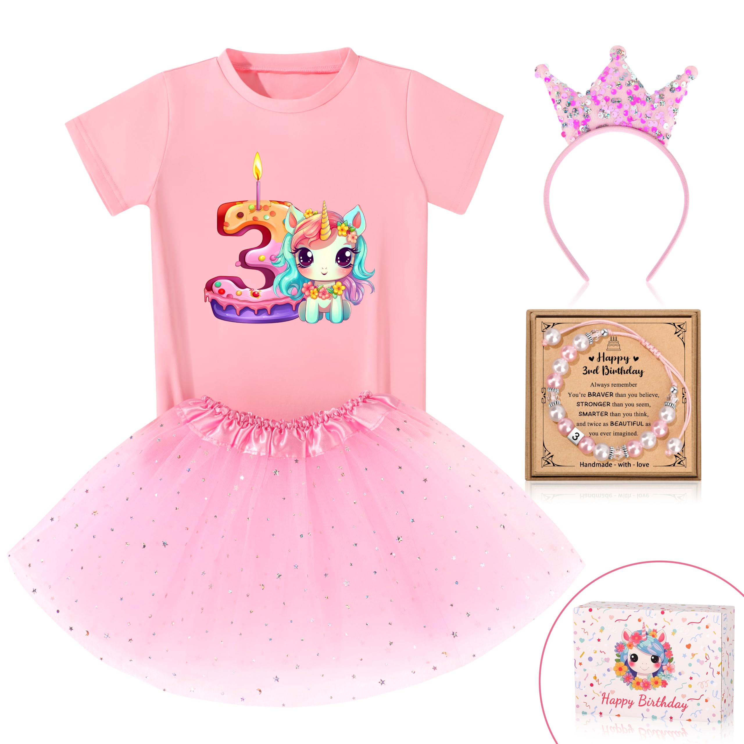 Best Birthday Gifts for 2 3 4 Year Old Girls - Cute Dresses & Party Decorations | Perfect for Birthday Parties, Dress-Up Play & Special Celebrations