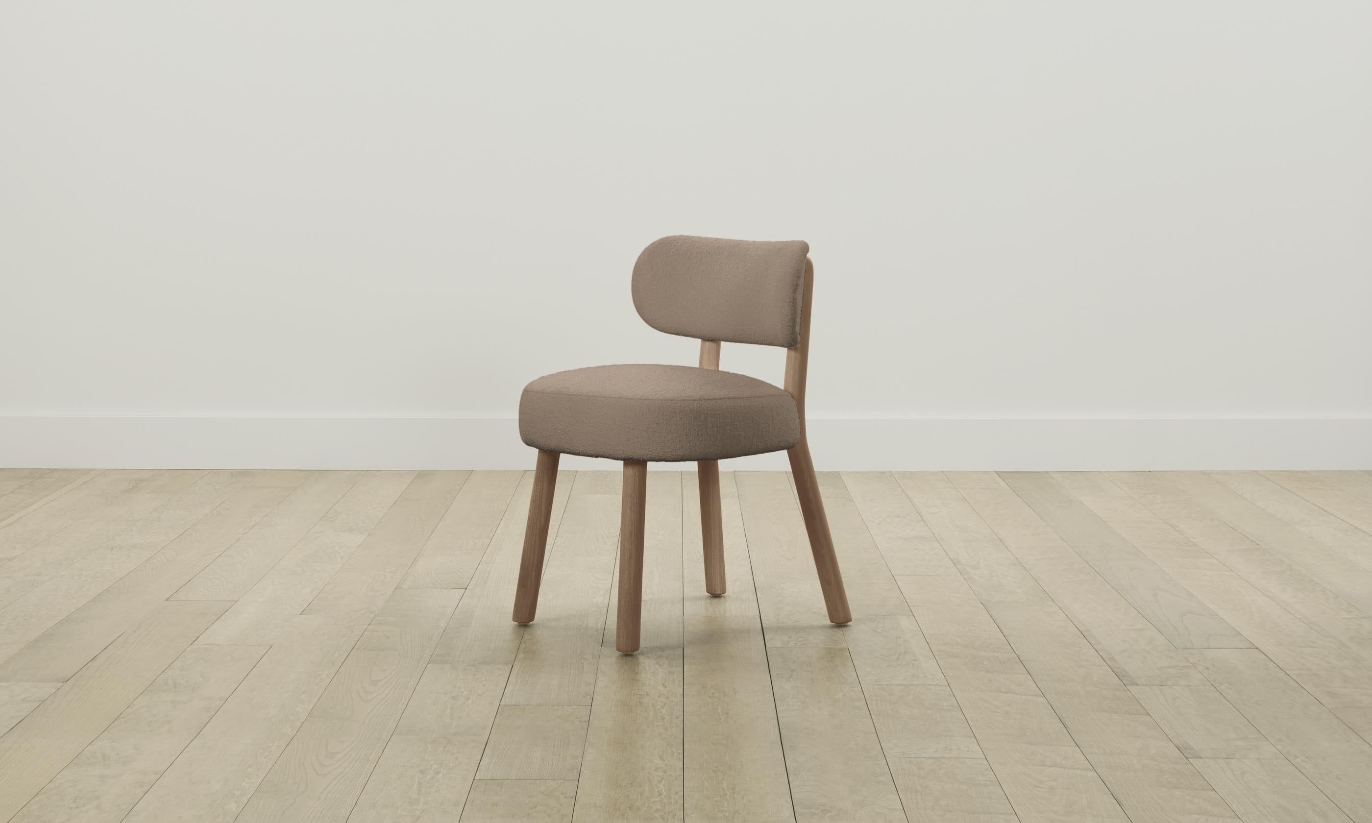 The Jane Dining Chair - Modern Performance Bouclé Upholstered Seat - Perfect for Dining Rooms, Kitchens, and Home Offices