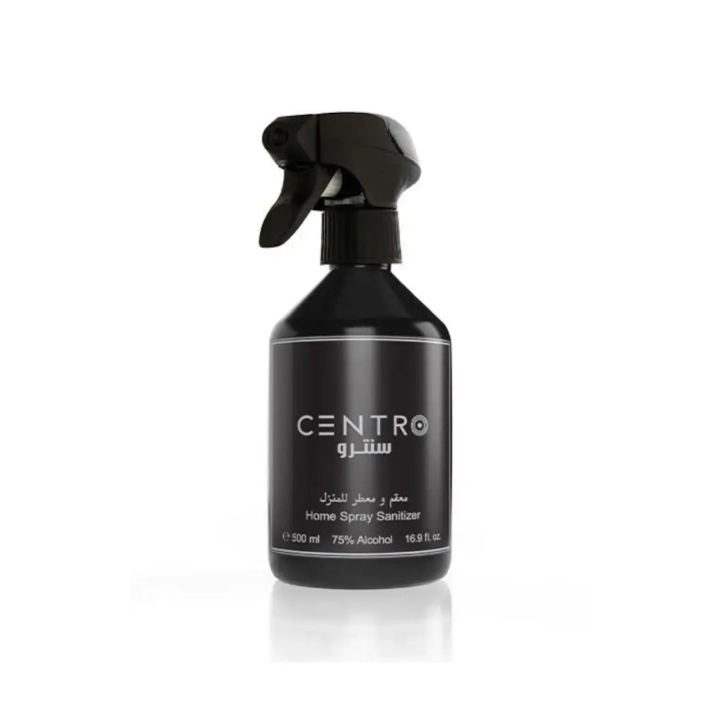 Centro Hand Sanitizer Spray 500ml - Alcohol-Based Sanitizing Spray for On-The-Go Protection - Ideal for Travel, Office, Gym & Public Spaces