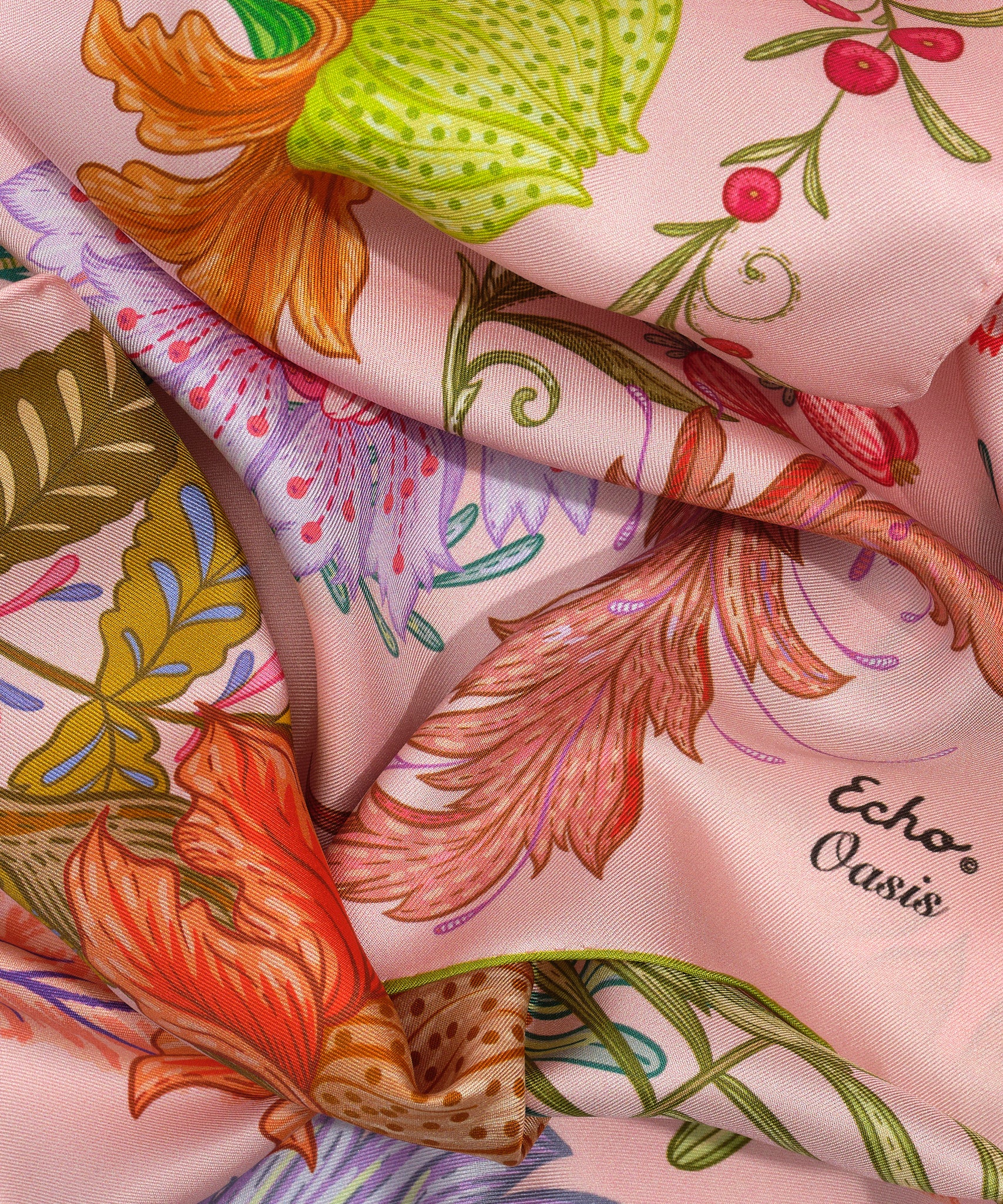 Oasis Silk Oblong Scarf - Premium Lightweight Fashion Accessory for Women, Elegant Shawl Wrap for Office, Travel & Special Occasions