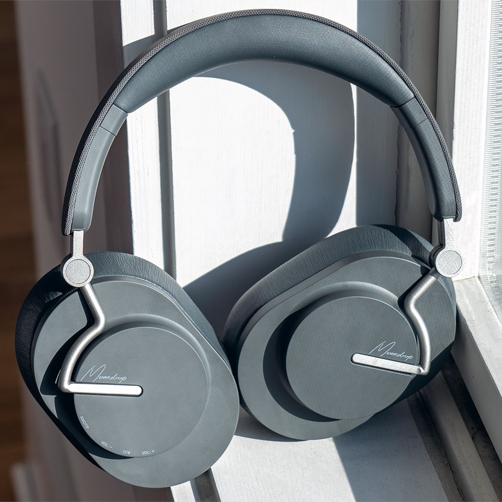 Moondrop Edge Wireless ANC Headphones - Bluetooth 5.0 Noise Cancelling Over-Ear Headset with 30H Playtime, Hi-Fi Sound for Travel, Work & Gaming
